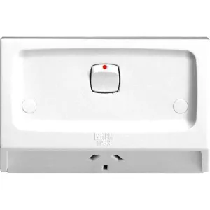 HPM Switch Weatherproof 10A Single P/Point **