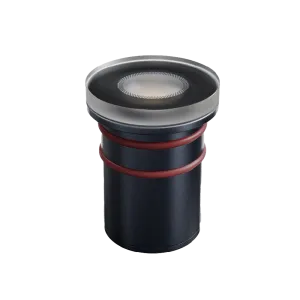 Inground Spotlight 1w DC24V 30D Beam 3K Size:35x56mm Cutting:30mm Black IP67