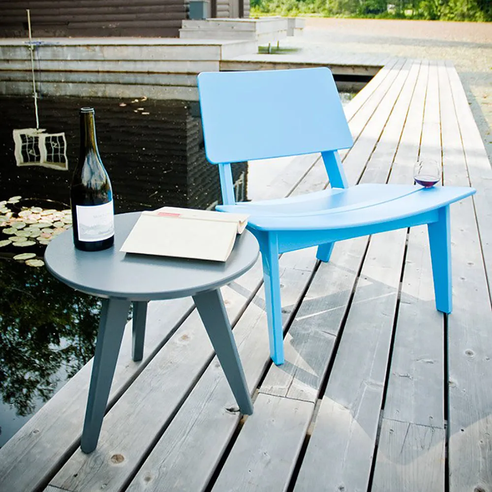 Lago Lounge Chair and Satellite End Table Bundle
