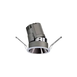 LED Downlight Recessed 10w 3K Non-Dimmable 62xH77mm Cutout:55mm 24D Beam White IP20