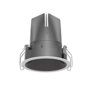 LED Downlight Recessed 15w 3K Non-Dimmable 82xH88mm Cutout:75mm 36D Beam White IP20