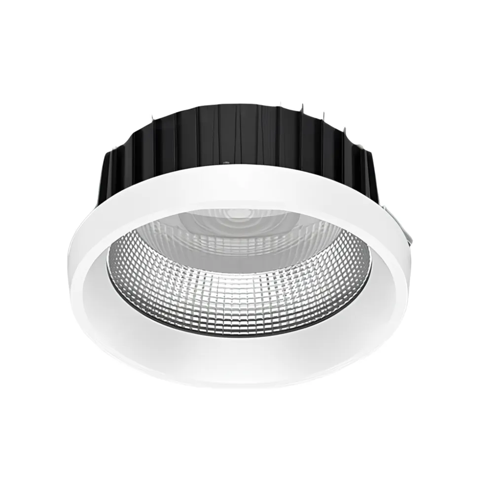 LED Downlight Recessed 25w 3K Non-Dimmable 172 x H92mm Cutout: 150mm 60D Beam White IP65