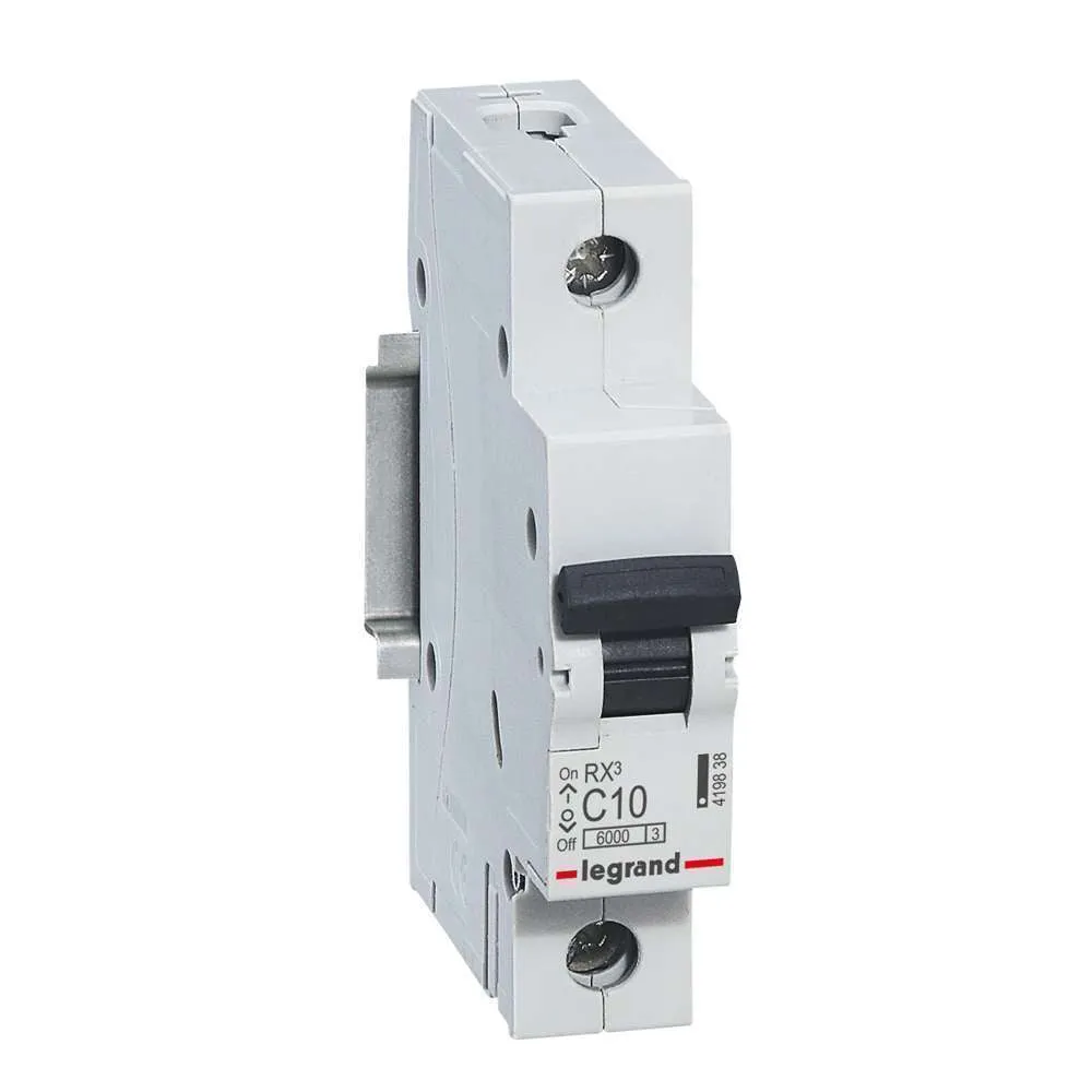 Legrand 10A 6Ka Din Rail MCB **