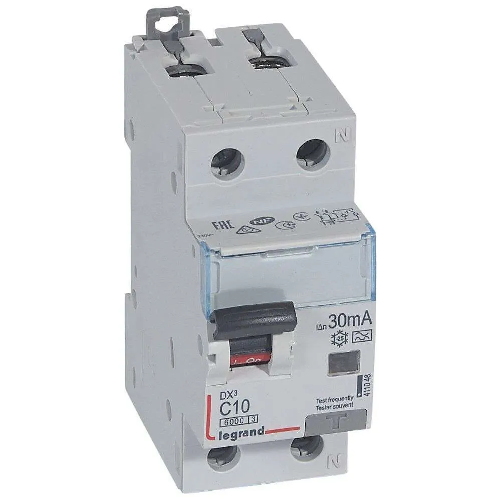Legrand Circuit Bracker 10A 2 Pole ELCB