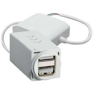 Legrand XL Dual Usb Charger Mech 2 x 2.4A White