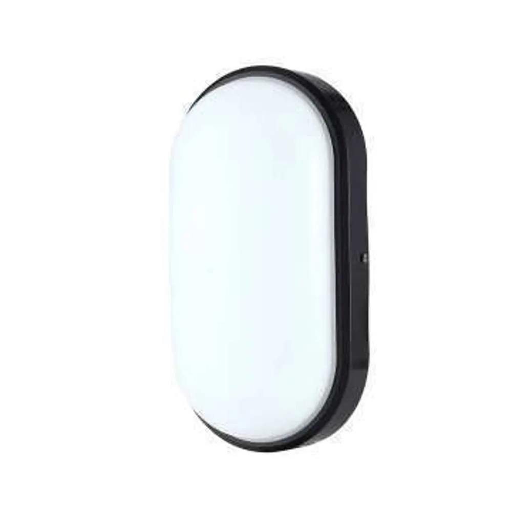Liper Bulk Head 20W Oval Daylight Black IP65