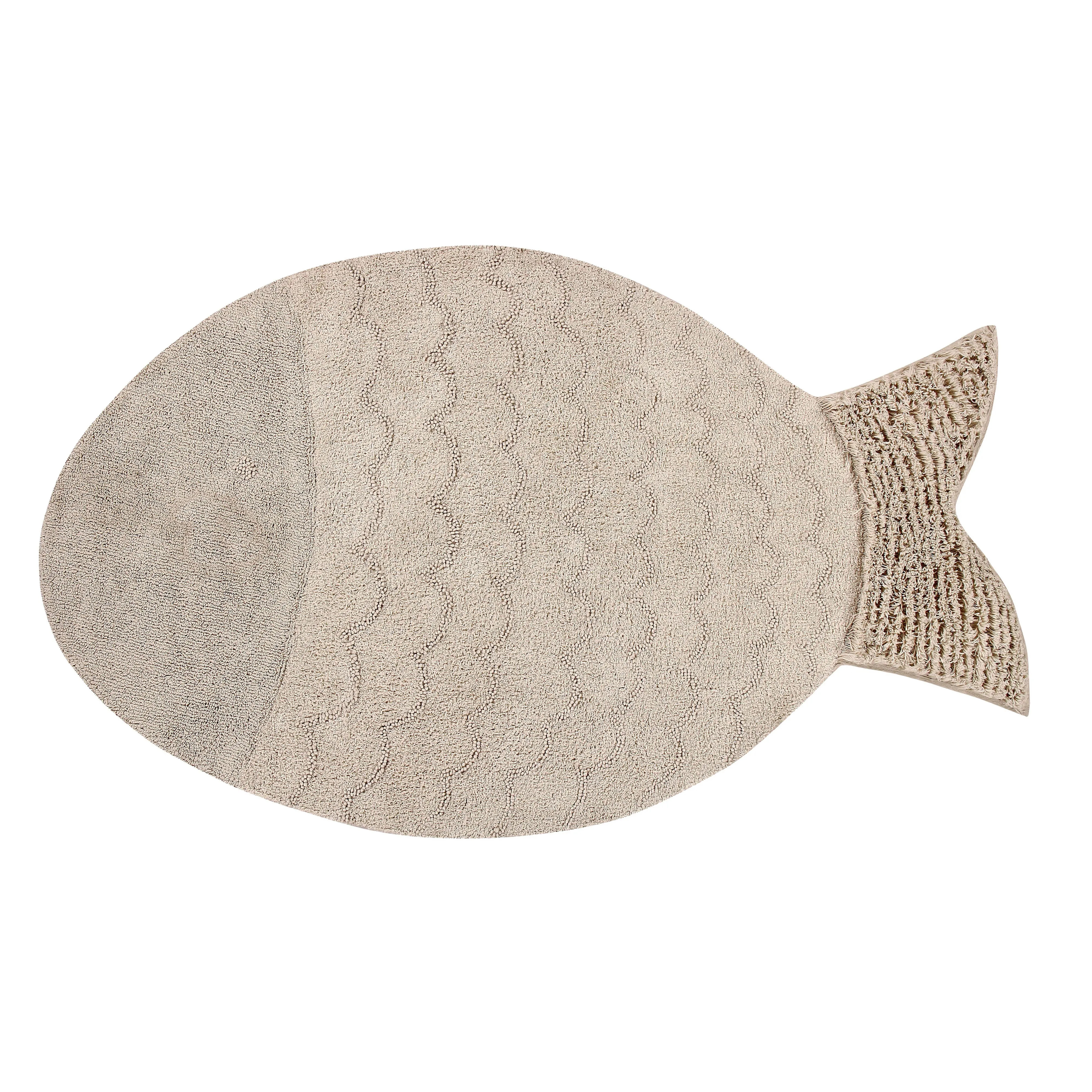 Lorena Canals Big Fish Machine Washable Cotton Rug (Pre-Order; Est. Delivery in 4-8 Weeks)