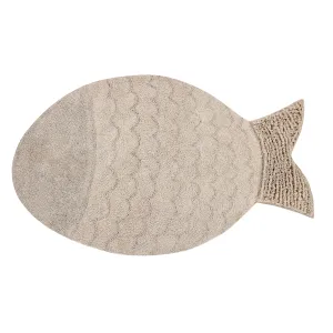 Lorena Canals Big Fish Machine Washable Cotton Rug (Pre-Order; Est. Delivery in 4-8 Weeks)