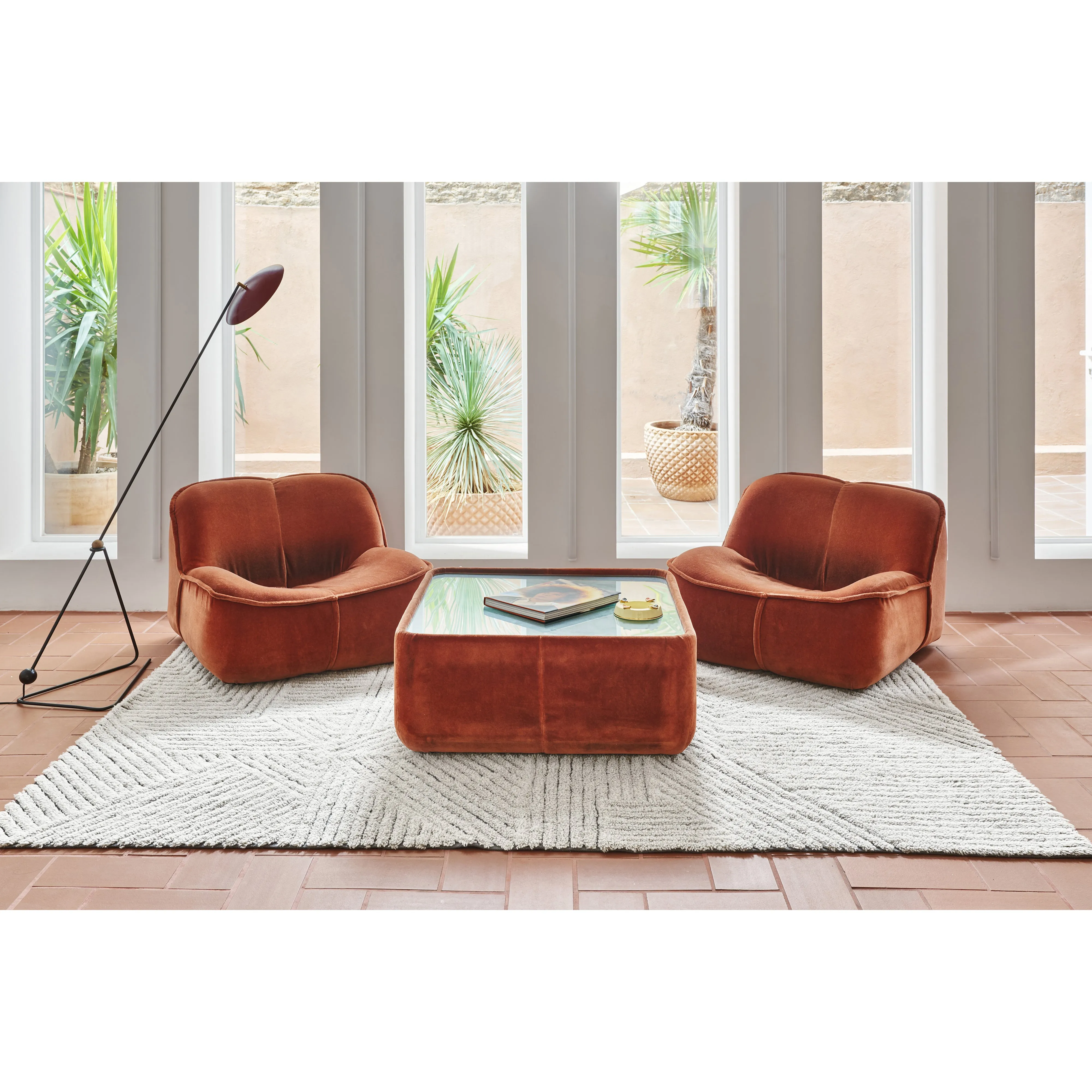 Lorena Canals Fields Almond Valley Machine Washable Woolable Rug (Pre-Order; Est. Delivery in 4-8 Weeks)