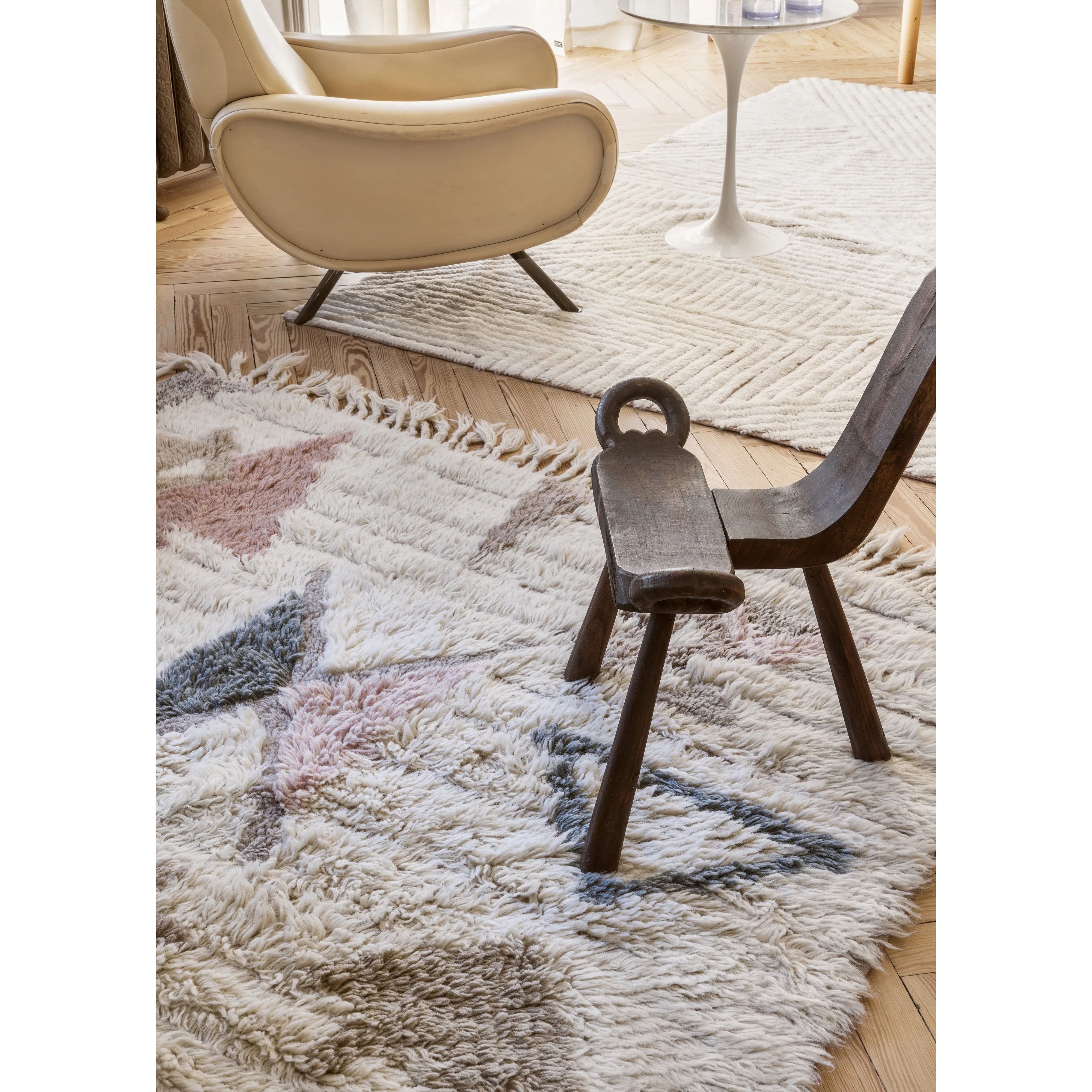 Lorena Canals Fields Almond Valley Machine Washable Woolable Rug (Pre-Order; Est. Delivery in 4-8 Weeks)