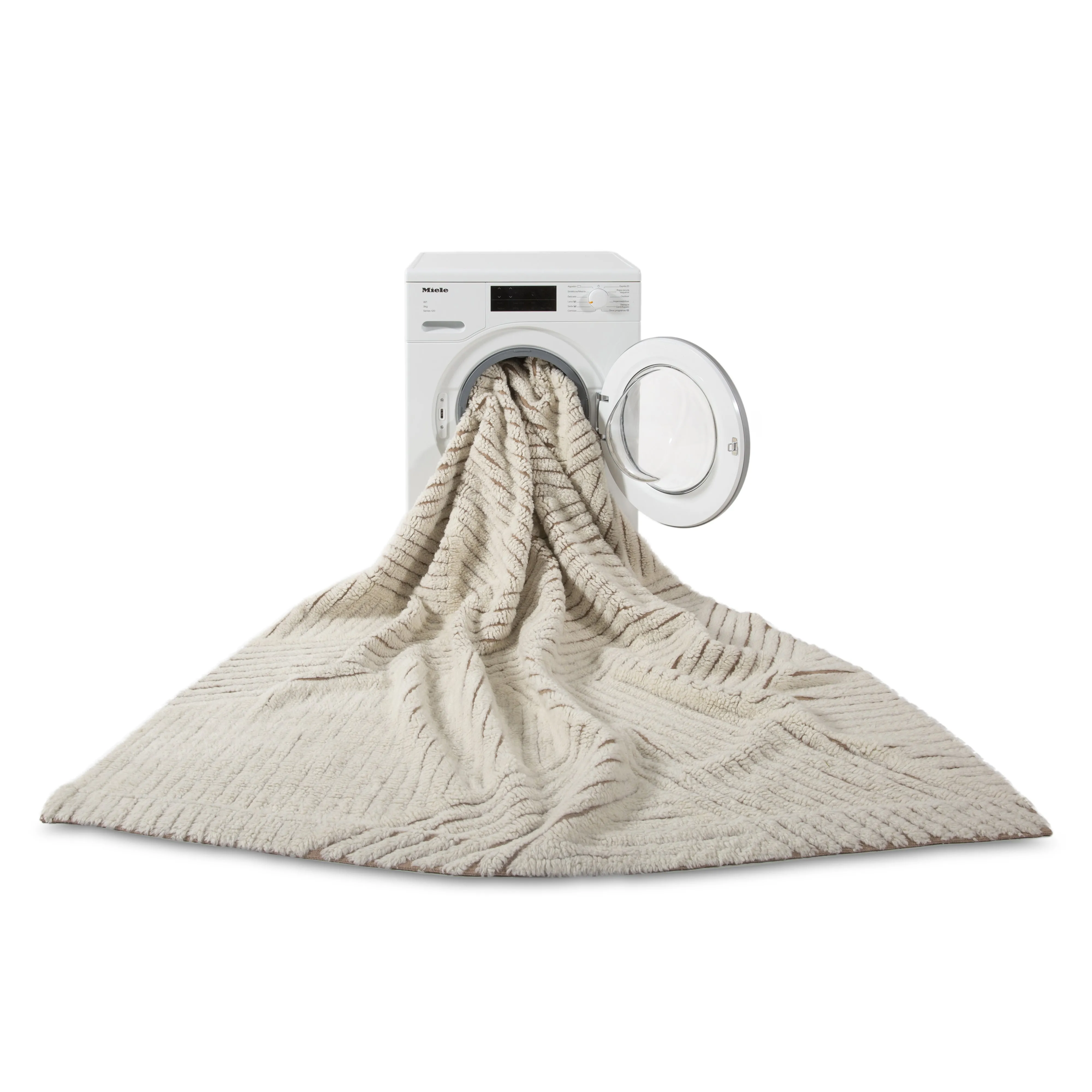 Lorena Canals Fields Almond Valley Machine Washable Woolable Rug (Pre-Order; Est. Delivery in 4-8 Weeks)