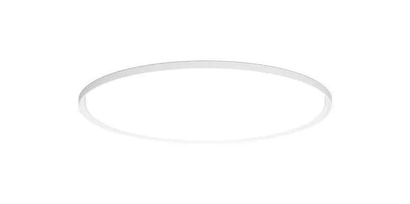 Louis Poulsen Lp Slim Round Recessed Ceiling Lamp 3690 Lumens ø44 Cm, White