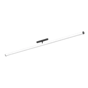 Magnetic Track Lights Linear Module Round Tube 200x110 18w 3K Size:900x30.2x74mm Black