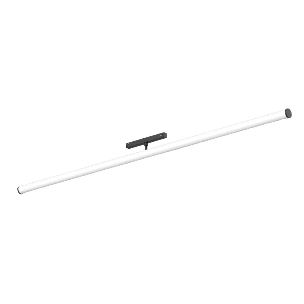 Magnetic Track Lights Linear Module Round Tube 200x110 18w 3K Size:900x30.2x74mm Black