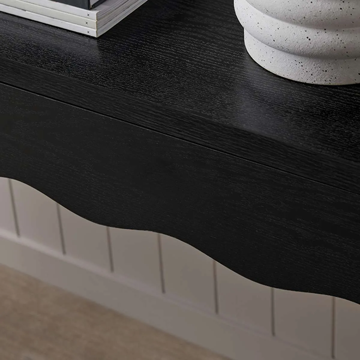 Malena Console Table - Black Mocka