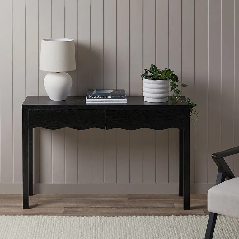 Malena Console Table - Black Mocka