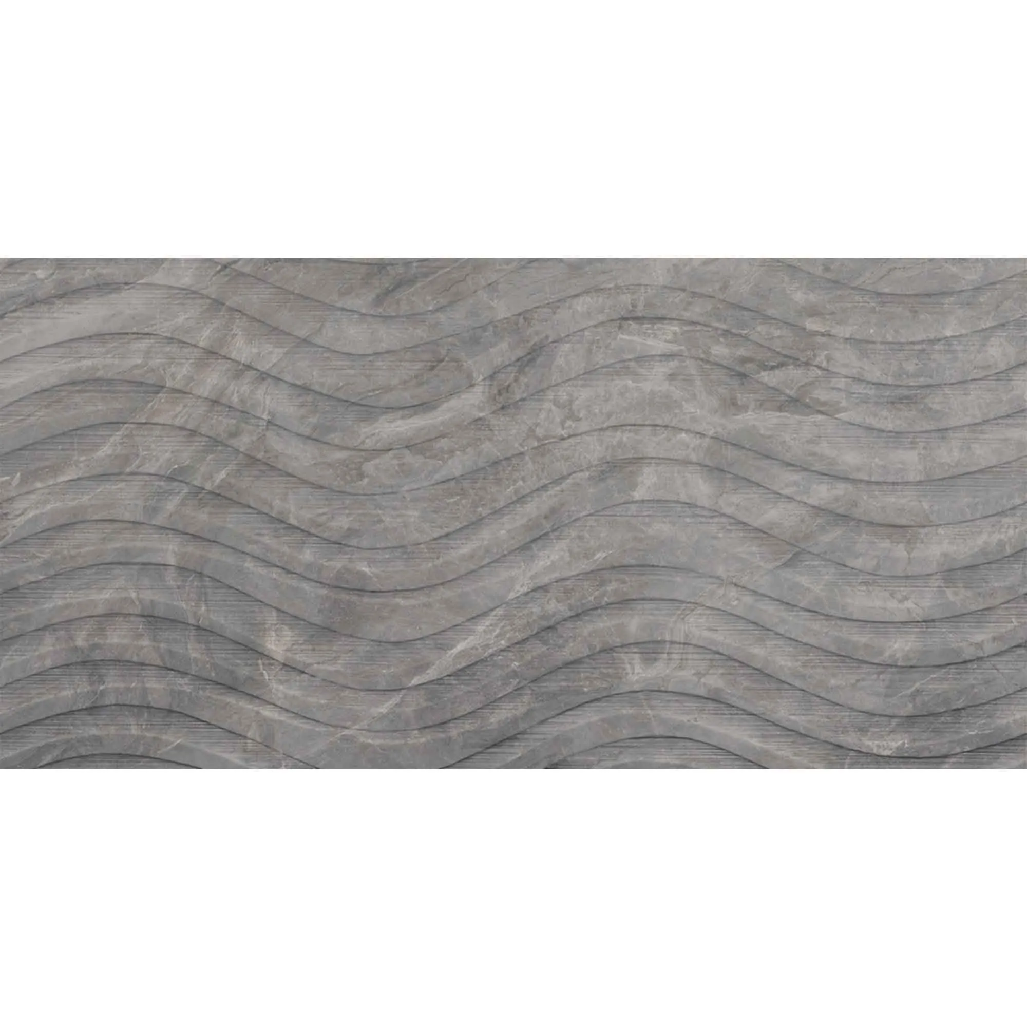 Marble Experience Orobico Grey 4D Decor Porcelain Tile 60x120cm Matt