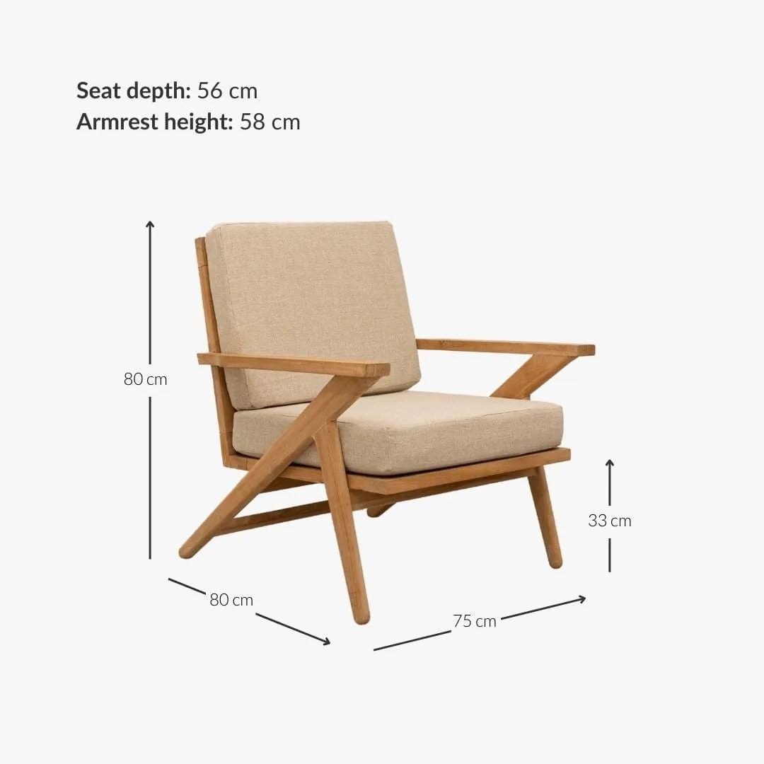 Menorca Lounge Chair Zoco Home