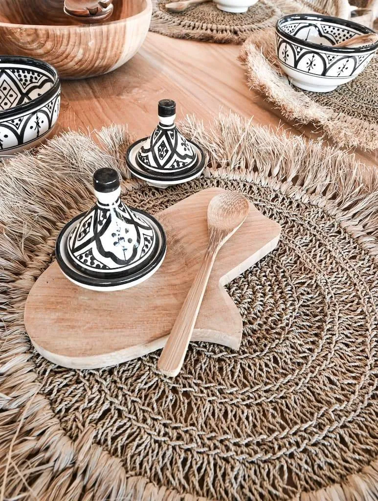 Mini Tagine | Black & White 9cm Zoco Home