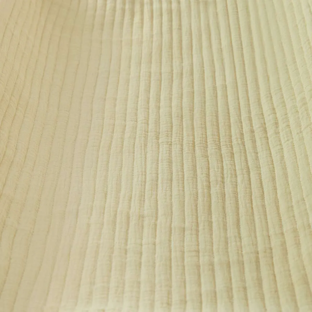 Mocka Cotton Change Mat Cover - Buttermilk Mocka