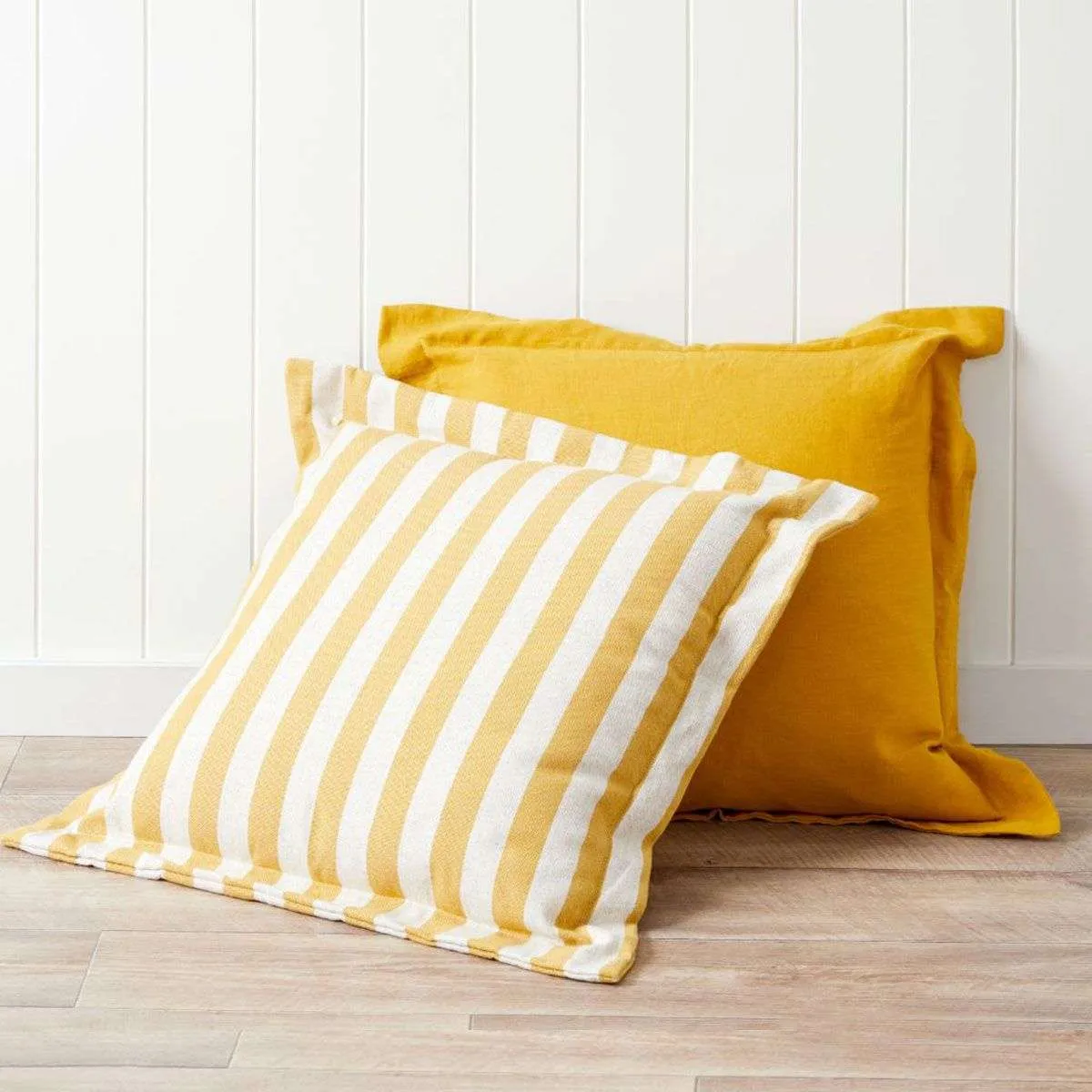Mocka Linen Cushion - Marigold Mocka