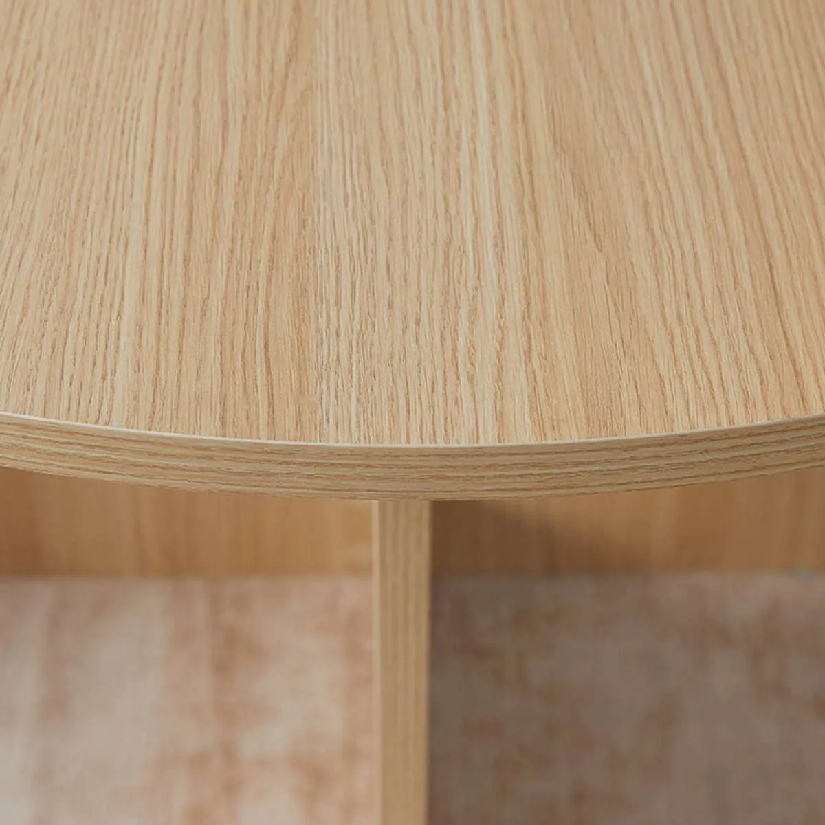 Ora Four Seater Round Dining Table Mocka