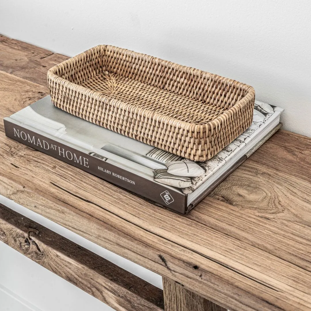 Organic Rattan Storage Box | 30cm Zoco Home