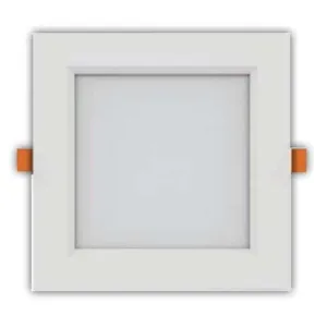 Osram LEDcomfo LED Slim Downlight Sq White 4" 8W Daylight IP20