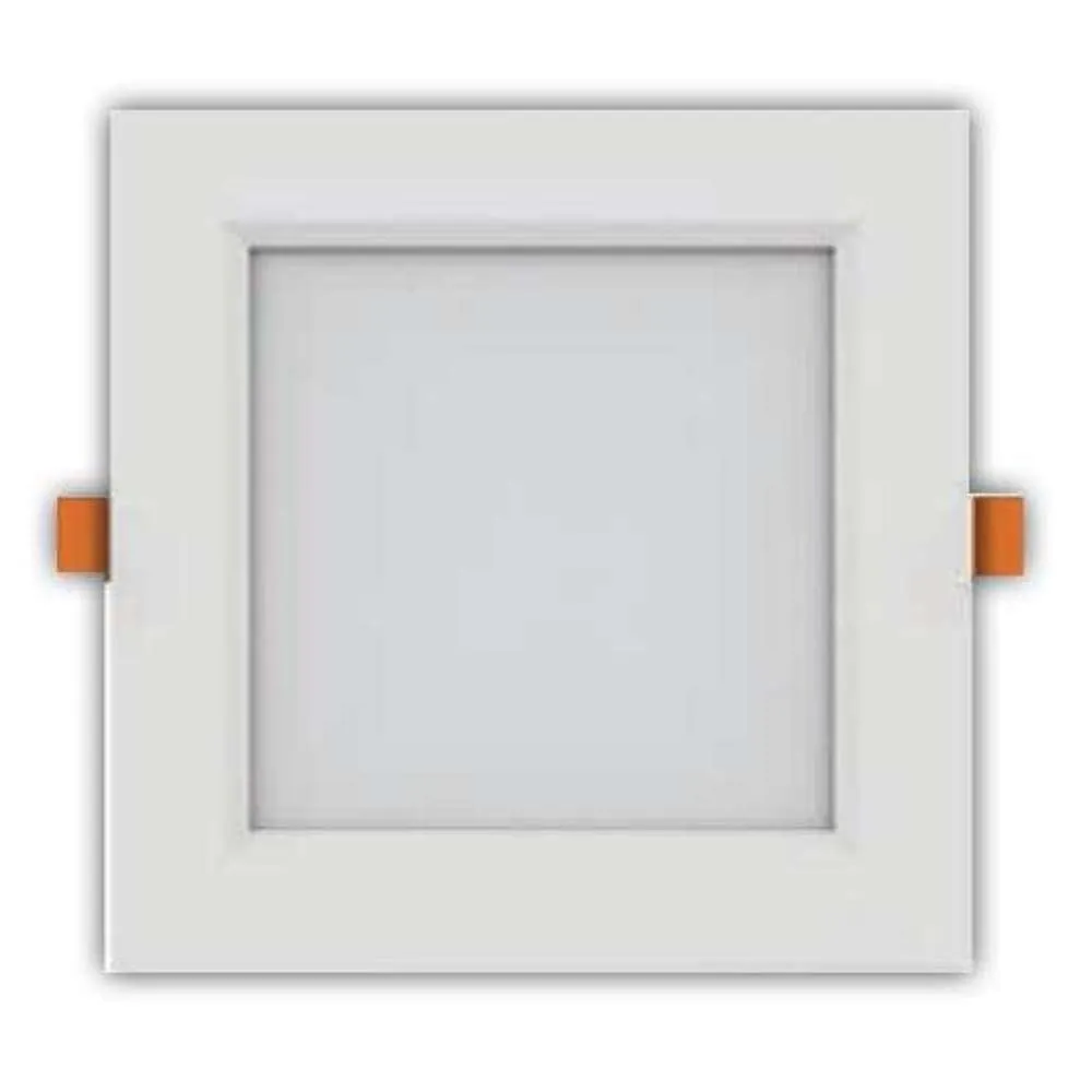 Osram LEDcomfo LED Slim Downlight Sq White 4" 8W Daylight IP20