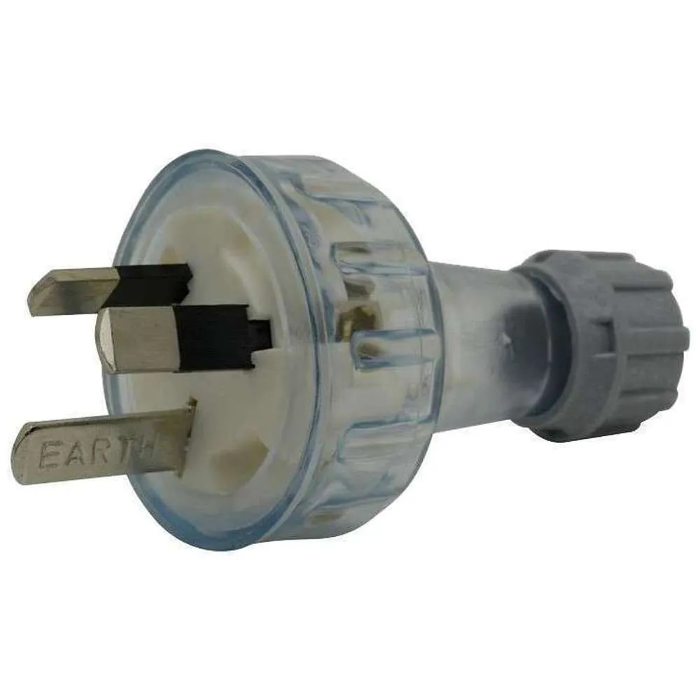 Ozlec 3 Pin Plug Male 10A