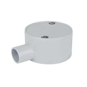Ozlec Junction Box 25mm 1 Way **