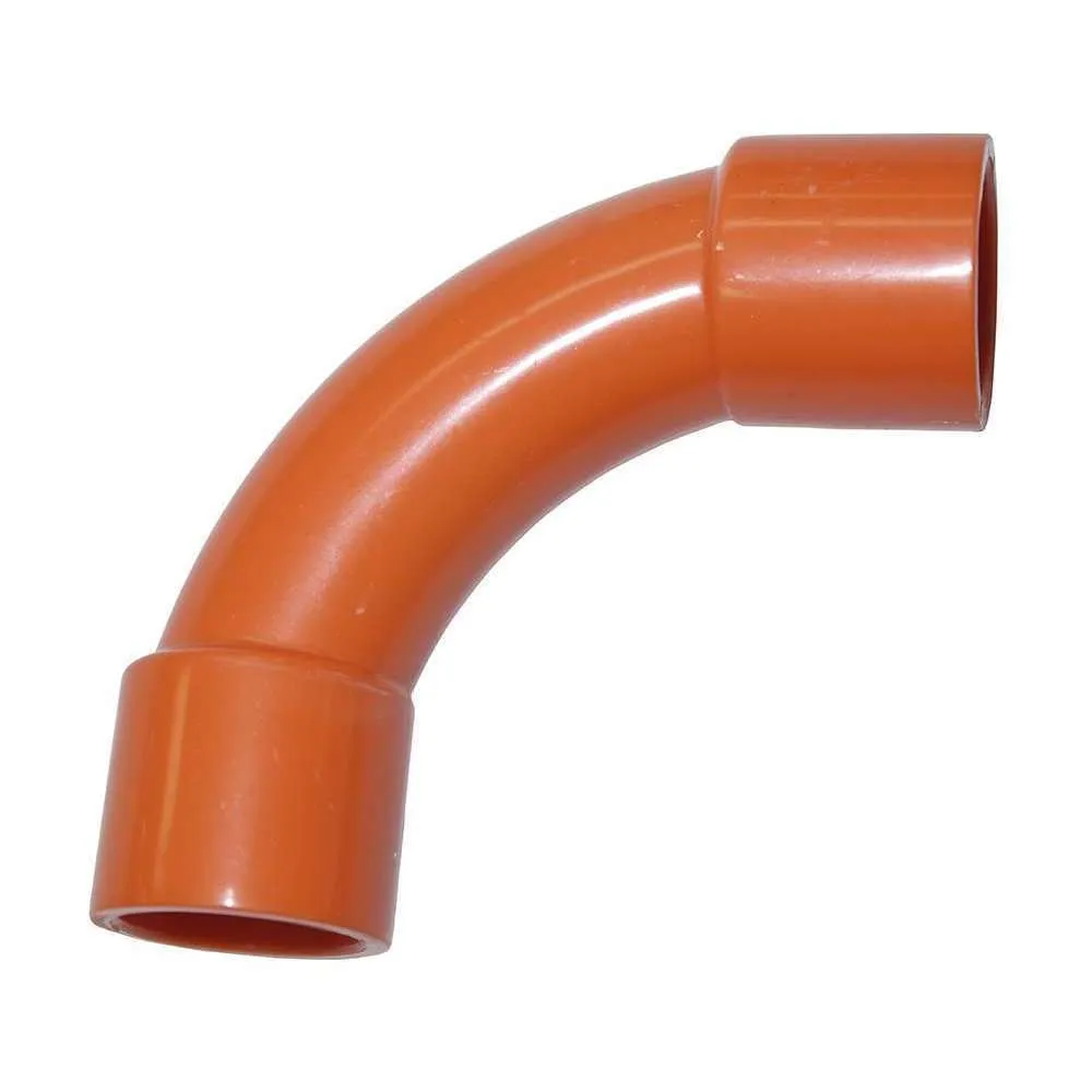 Ozlec Plain Bend 25mm Orange