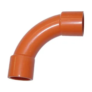 Ozlec Plain Bend 25mm Orange