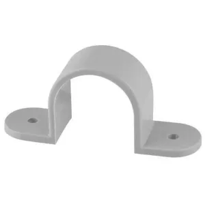 Ozlec PVC Saddle 32mm Grey