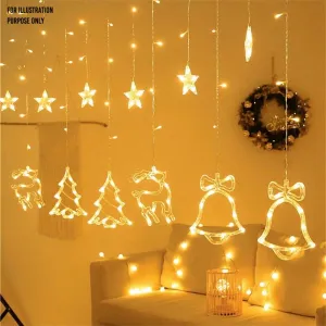 RA LED Christman Light Magic 2.5m Male Plug End IP44 240V