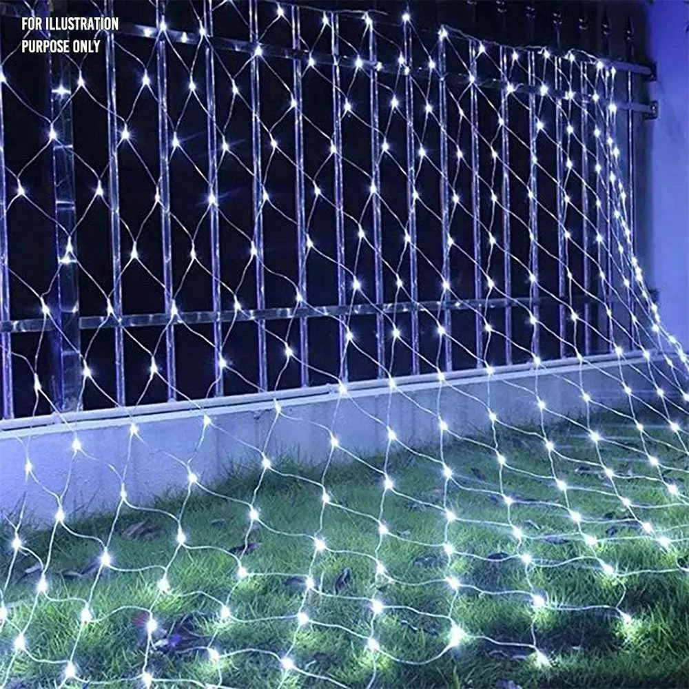RA LED Net Light CW 3 x 2M Male Plug End IP44 240V