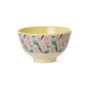 Rice DK Melamine Bowl with Exotic Bird Print - Small - 300 ml