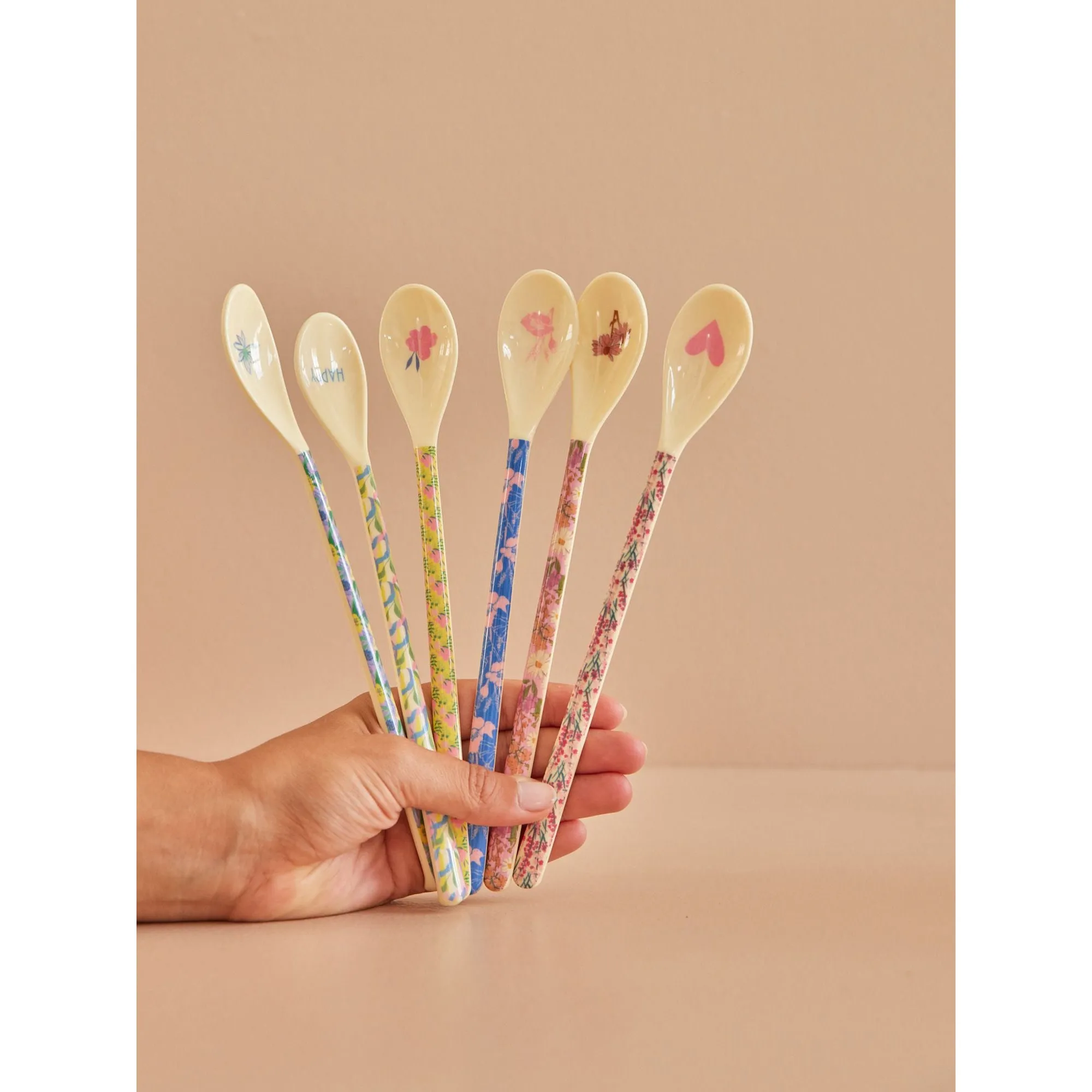 Rice DK Melamine Latte Spoon in Yellow
