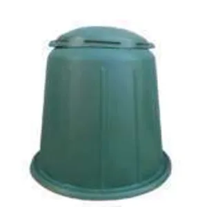 Rotomould Compost Bin   Lid Green