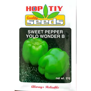 Seeds Capsicum Yolo Wonder 20g