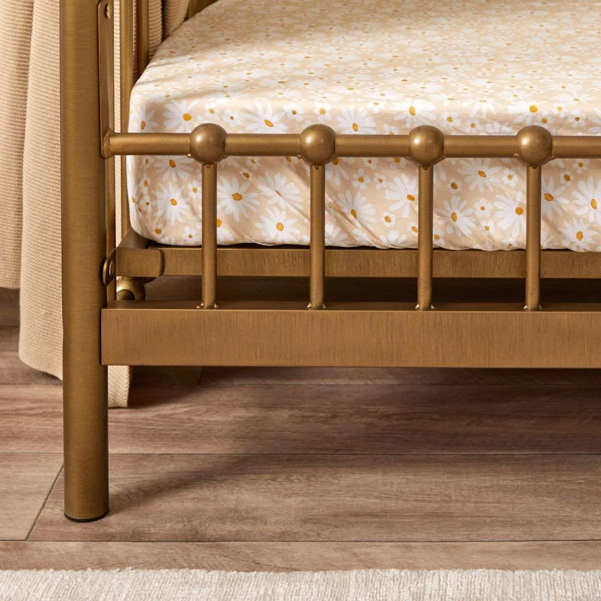 Sonata Bronze 3-in-1 Cot Conversion Bundle Mocka
