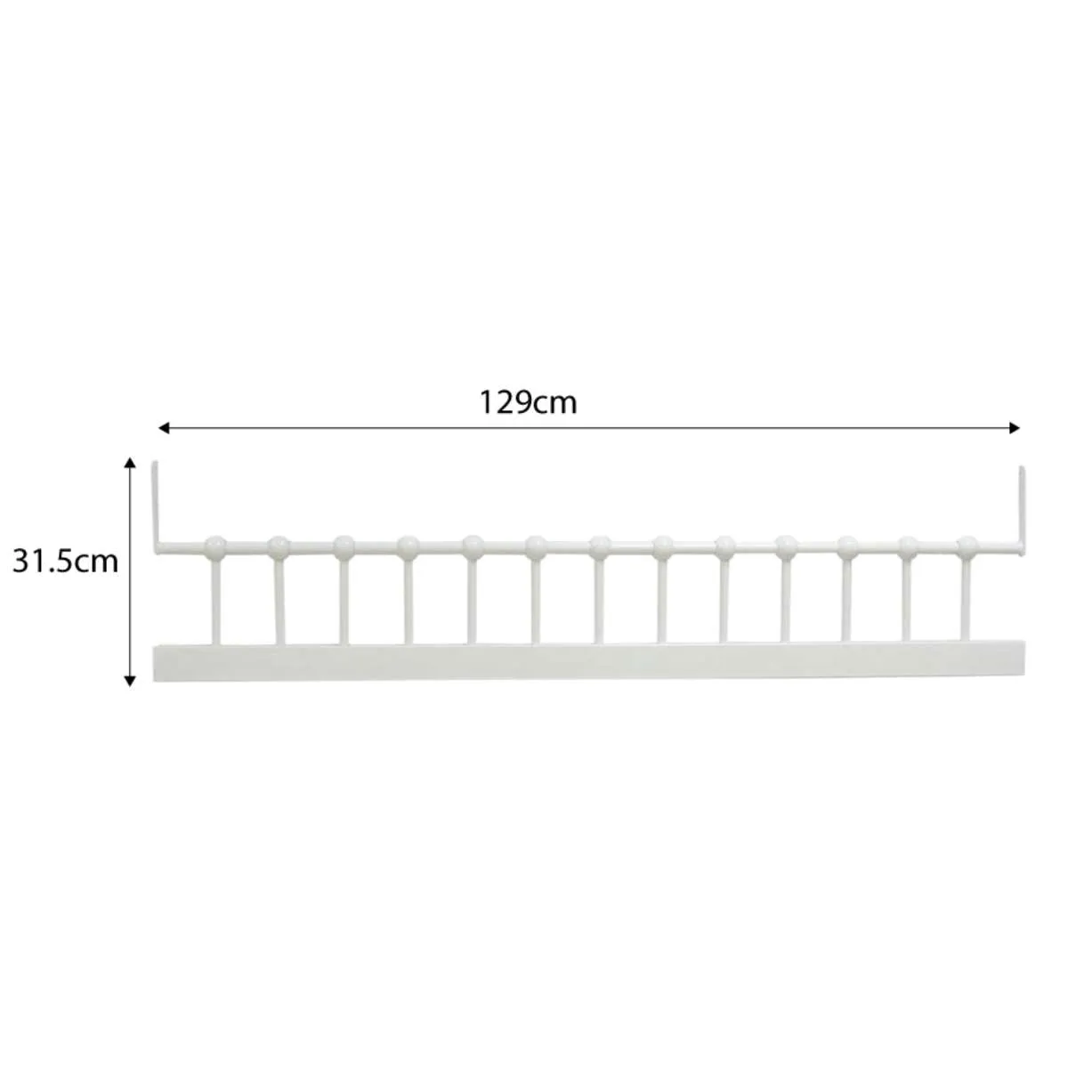 Sonata White 3-in-1 Cot Conversion Bundle Mocka