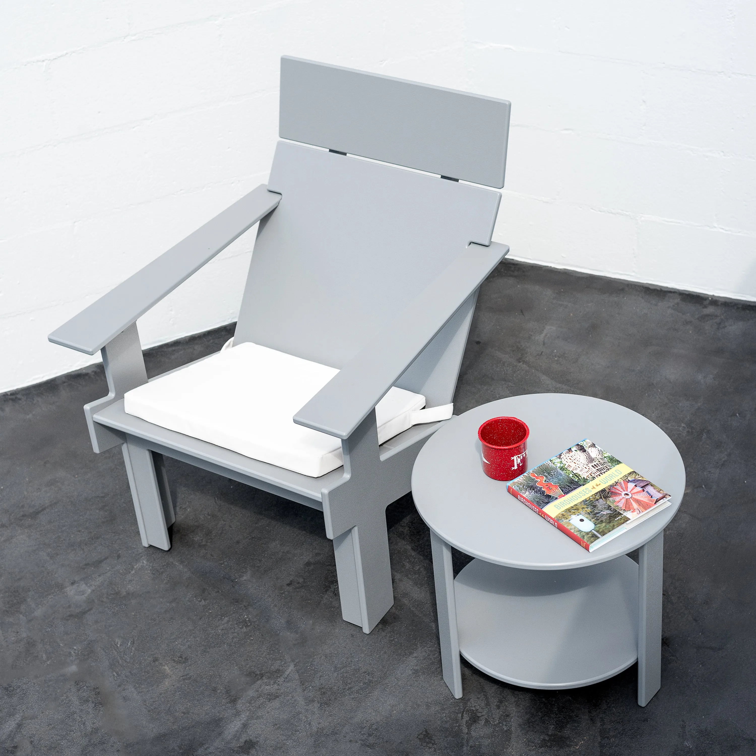 Tall Lollygagger Lounge and End Table Bundle
