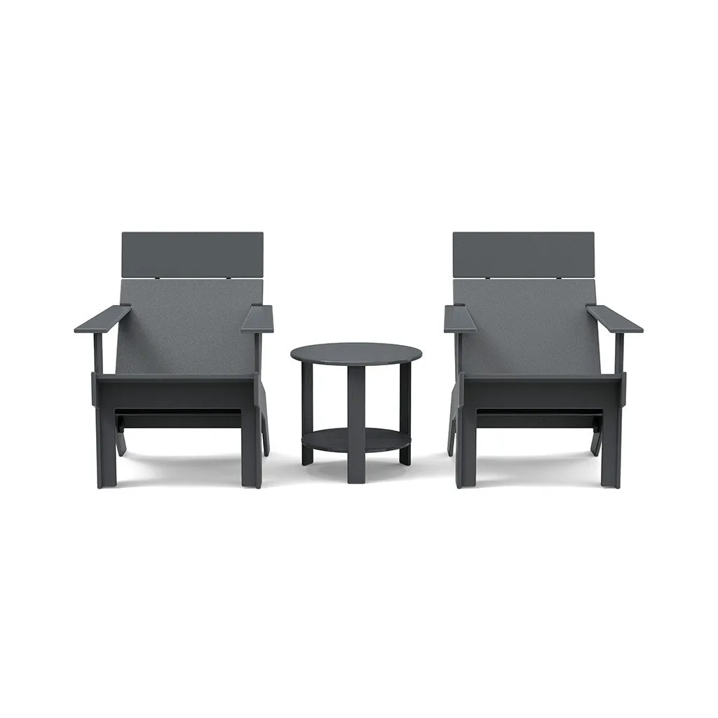 Tall Lollygagger Lounge and End Table Bundle