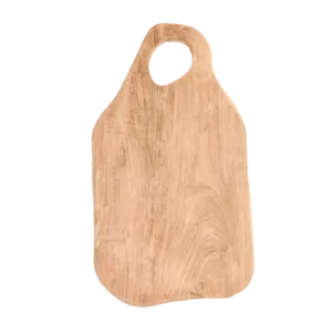 Teak Cutting Board - Abstract  | 40cm Zoco Home