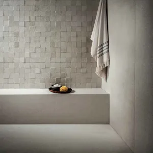 Terra Crea Calce Concrete Effect Porcelain Tile 60x120cm Matt