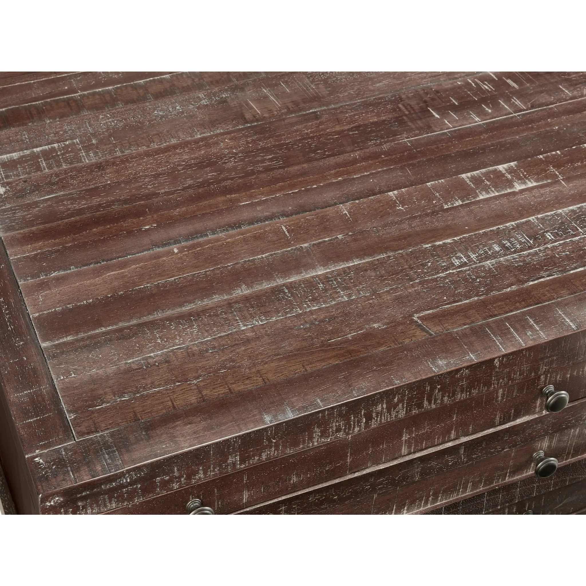 Townsend Solid Wood Castered Coffee Table in Java Modus