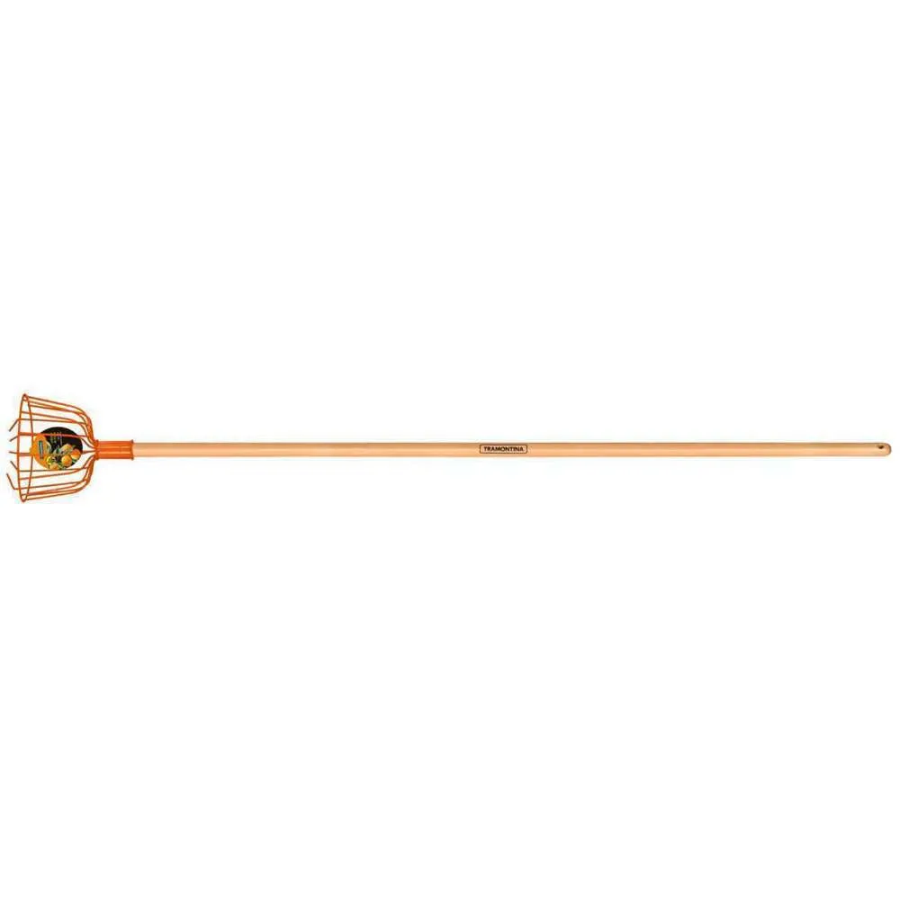 Tramontina Fruit Picker 145cm Wooden Handle