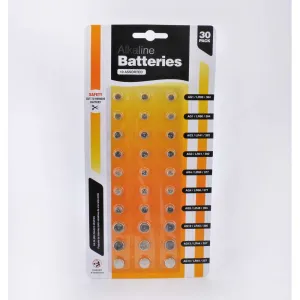 UBL Alkaline Button Cell 30pk