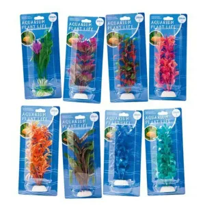 UBL Aquarium Artifical Plant 20cm Asst
